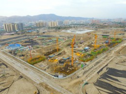 蘭州恒大山水城項目D、E地塊土石方工程施工